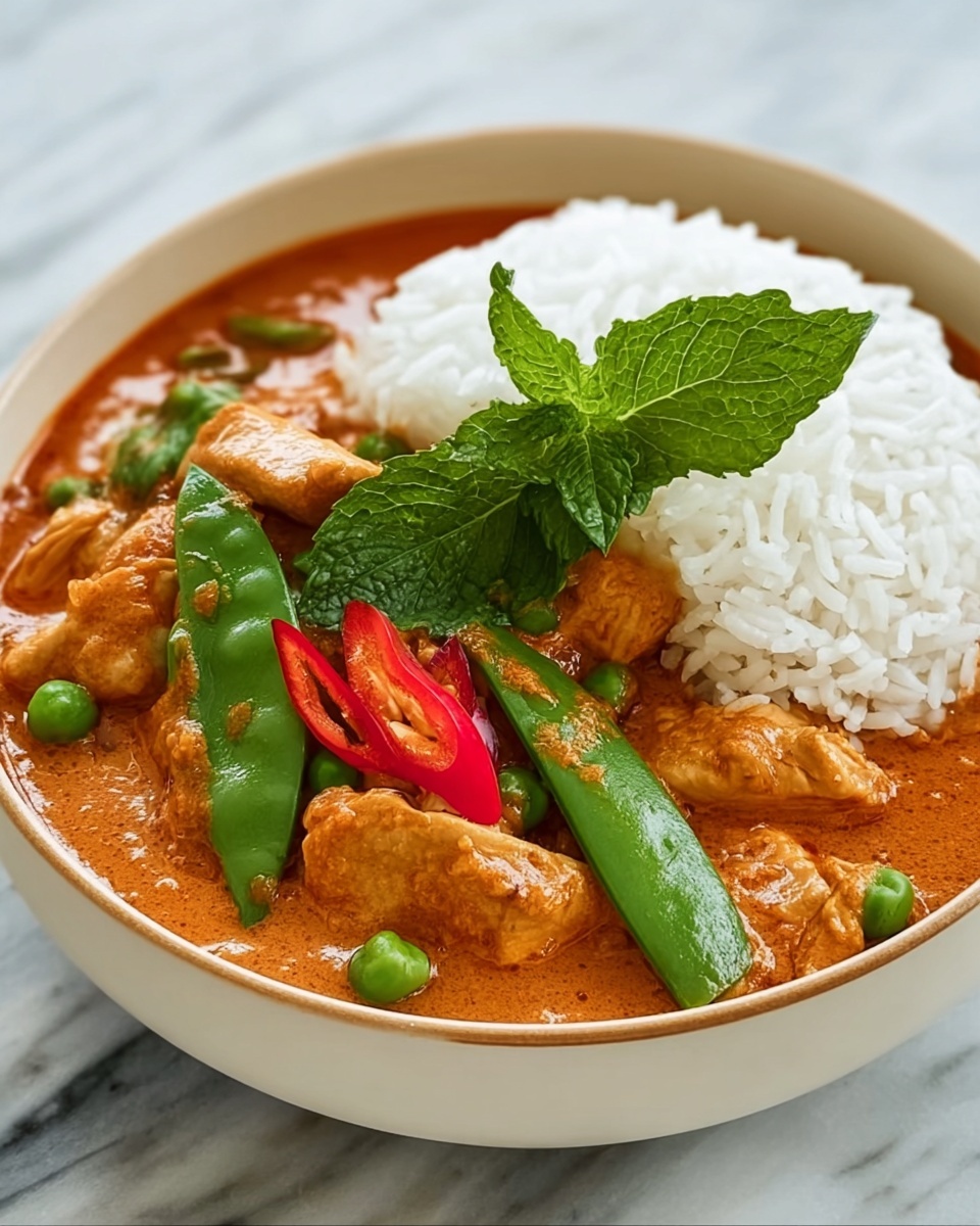 Thai Red Curry with Chicken Recipe - Recipe Image