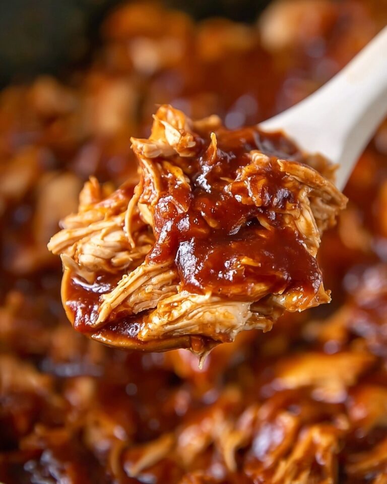 Slow Cooker Zesty BBQ Chicken with Italian Salad Dressing Recipe