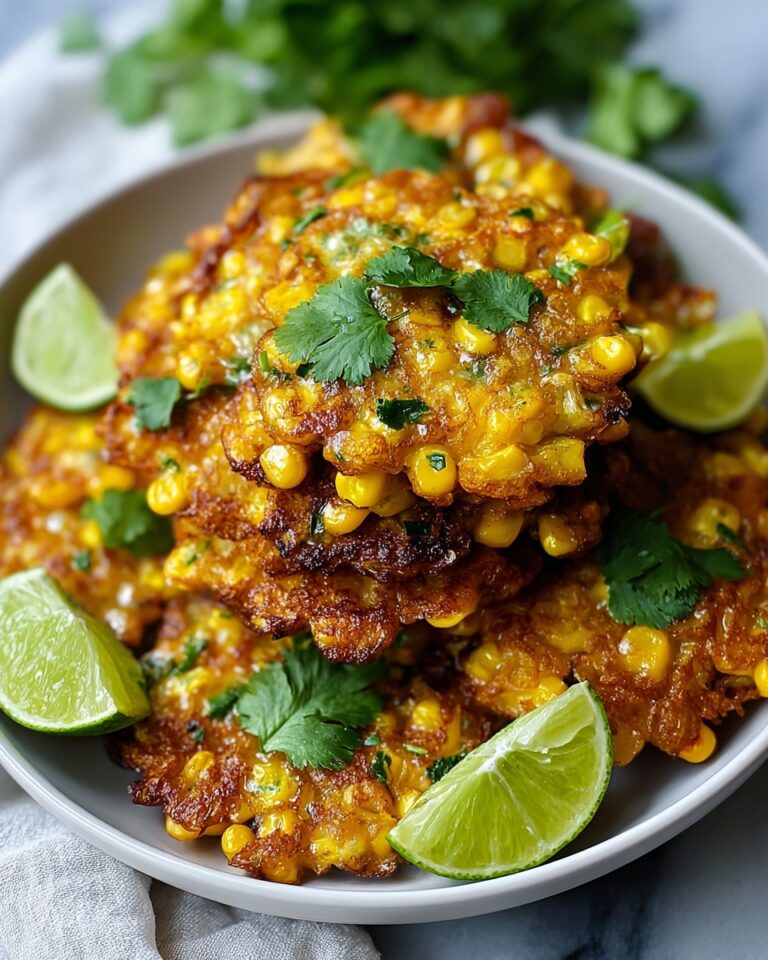 Mexican Street Corn Fritters Recipe