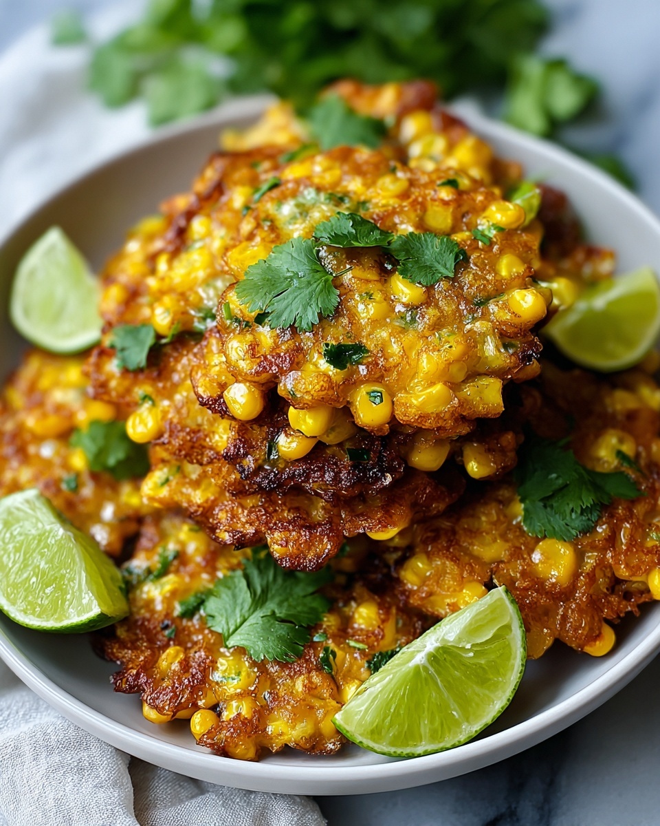 Mexican Street Corn Fritters Recipe - Recipe Image