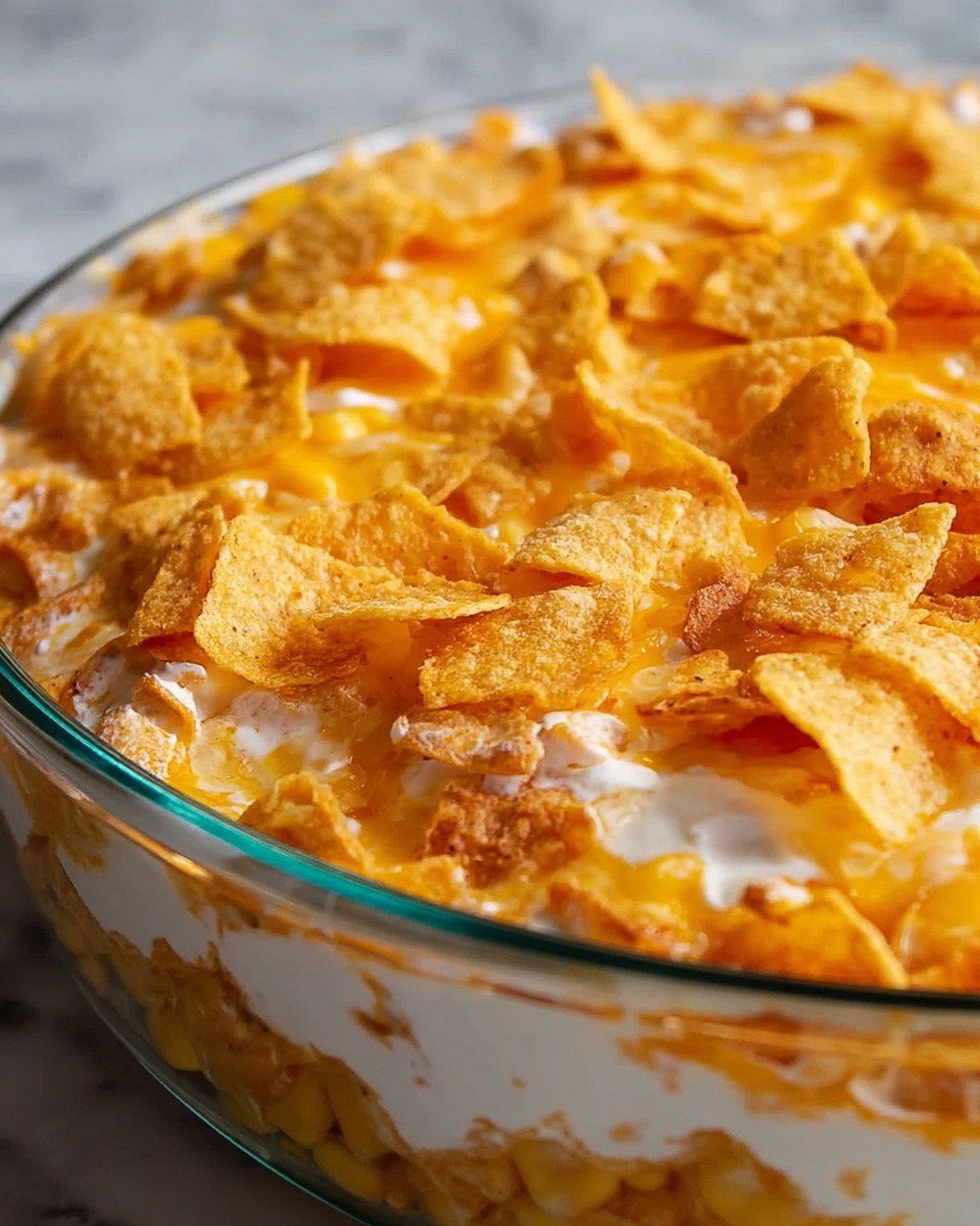 Dorito Chicken and Cheese Casserole Recipe - Recipe Image