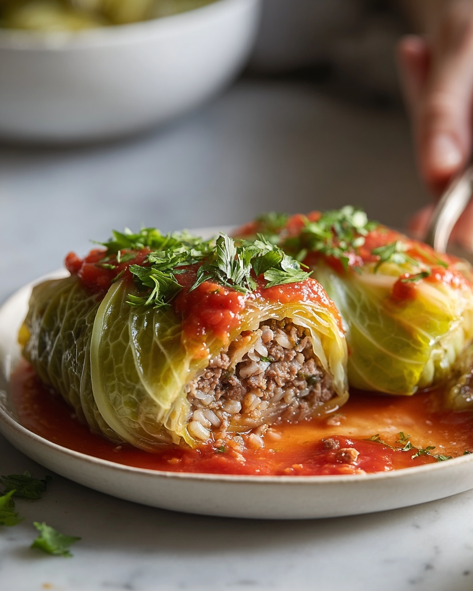 Stuffed Cabbage Rolls Recipe - Recipe Image