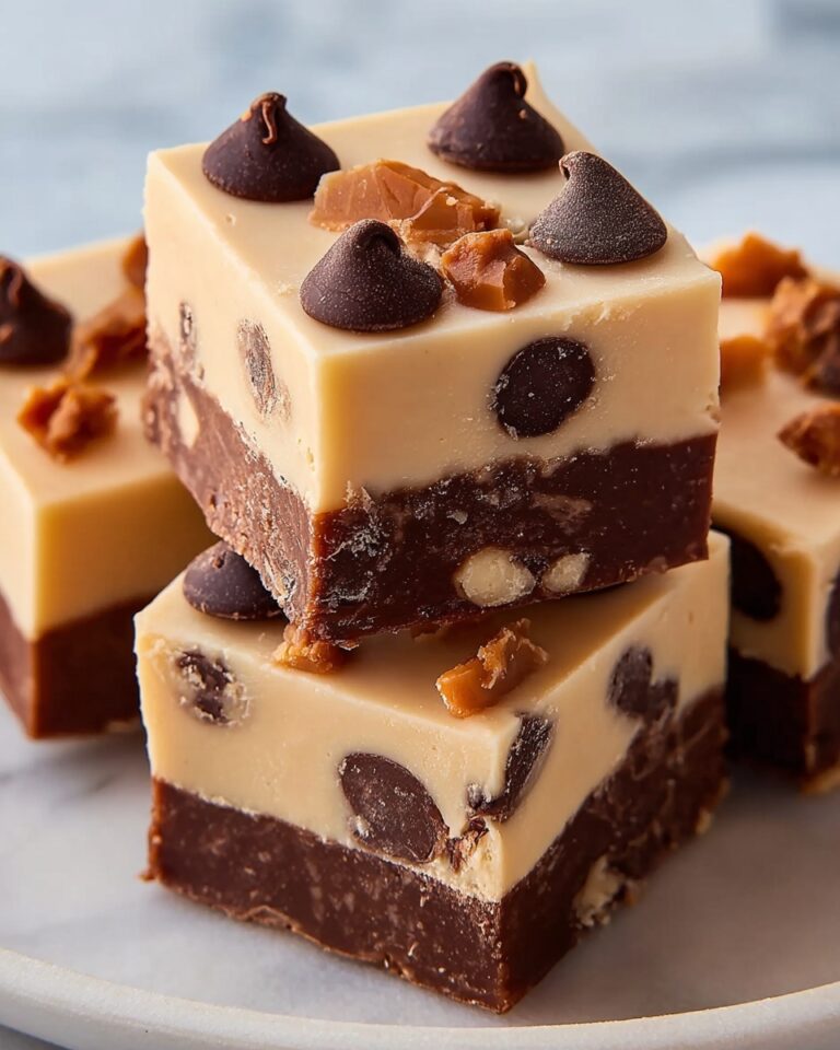 Peanut Butter Chocolate Freezer Fudge Recipe