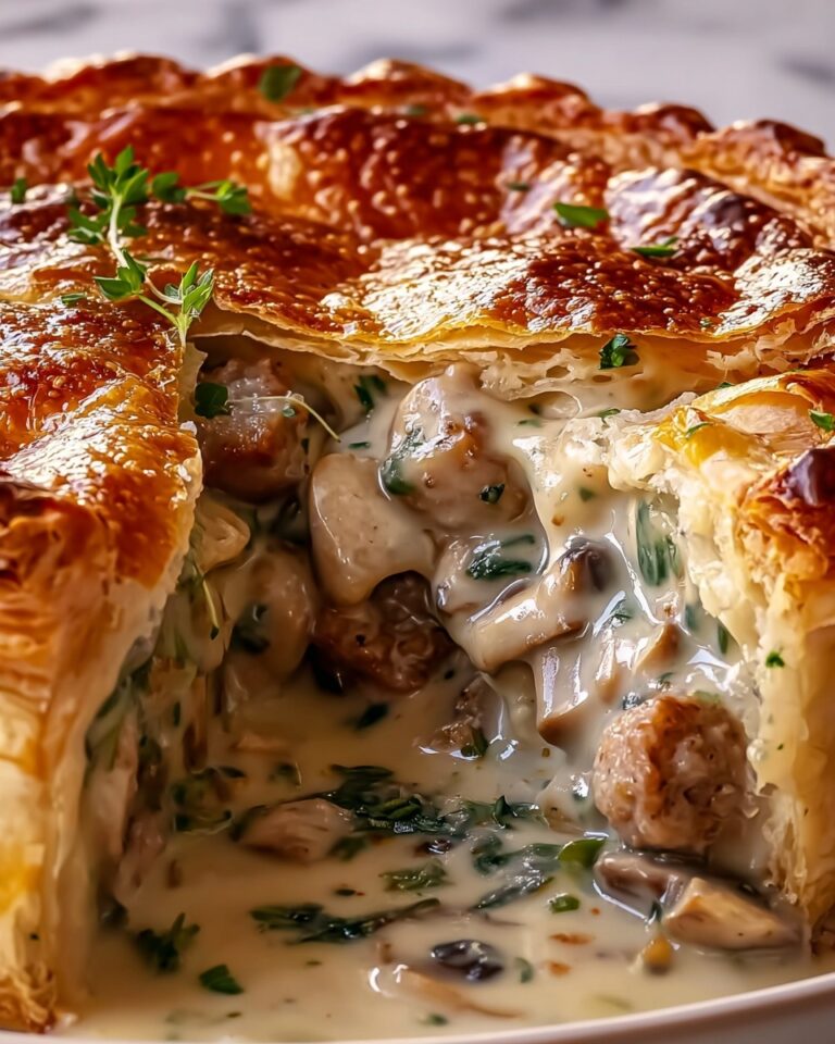 Sausage Gravy Puff Pie Recipe