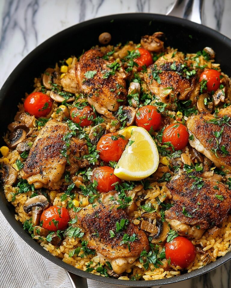 Greek Lemon Chicken and Rice Recipe