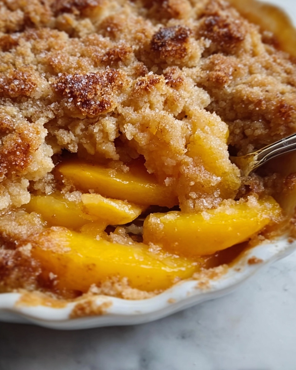 Last Minute Peach Cobbler Recipe - Recipe Image