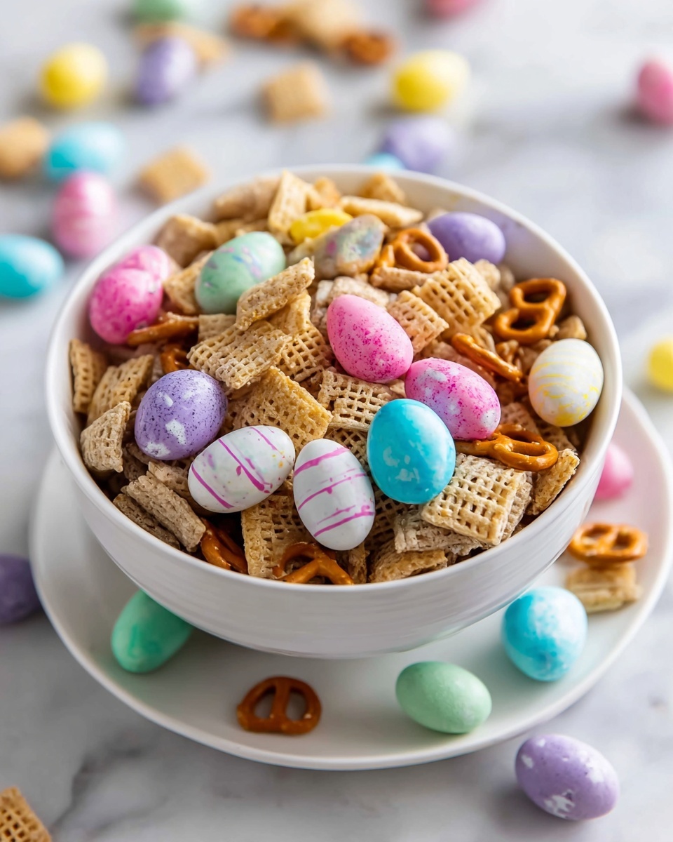 Easter White Chocolate Snack Mix Recipe - Recipe Image