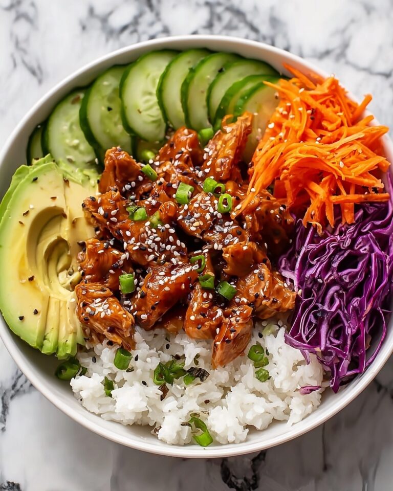 Bang Bang Chicken Bowl with Spicy Mayo and Fresh Veggies Recipe