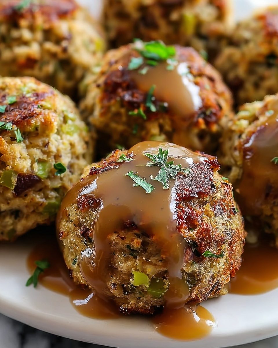Stuffing Balls Recipe - Recipe Image