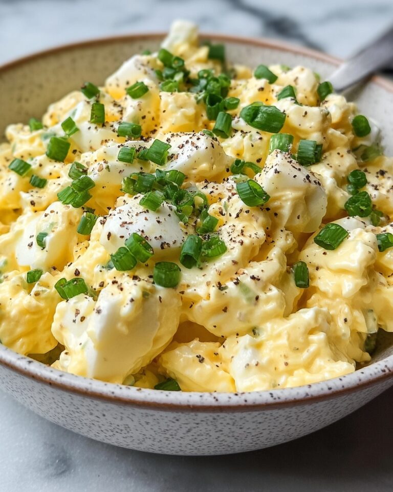 Creamy Egg Salad with Red Onion, Chives, and Herbs Recipe