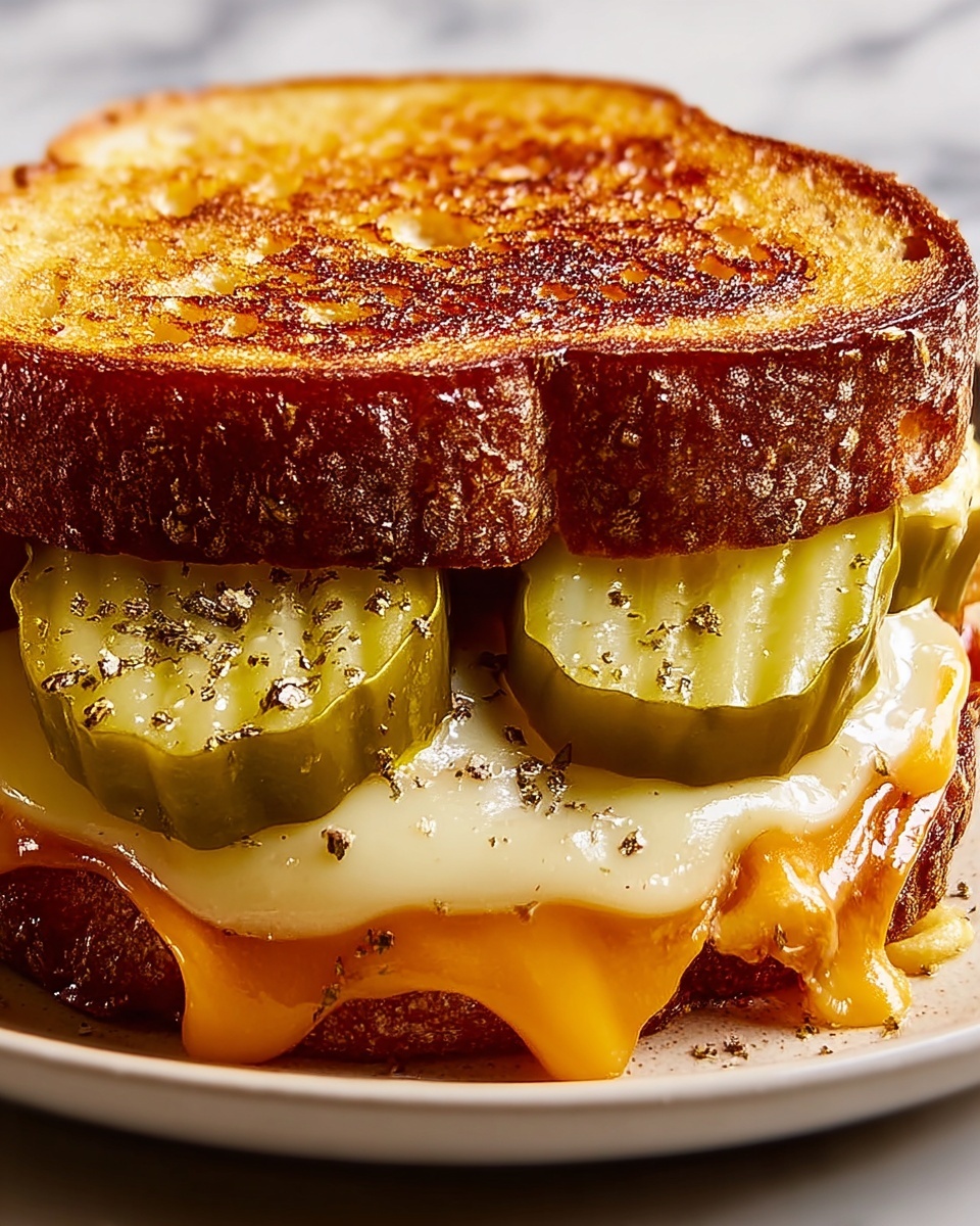 Low-Carb Pickle Sandwich Recipe - Recipe Image