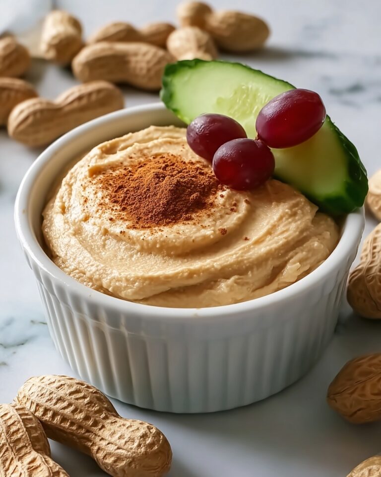 Spiced Peanut Butter Yogurt Dip Recipe