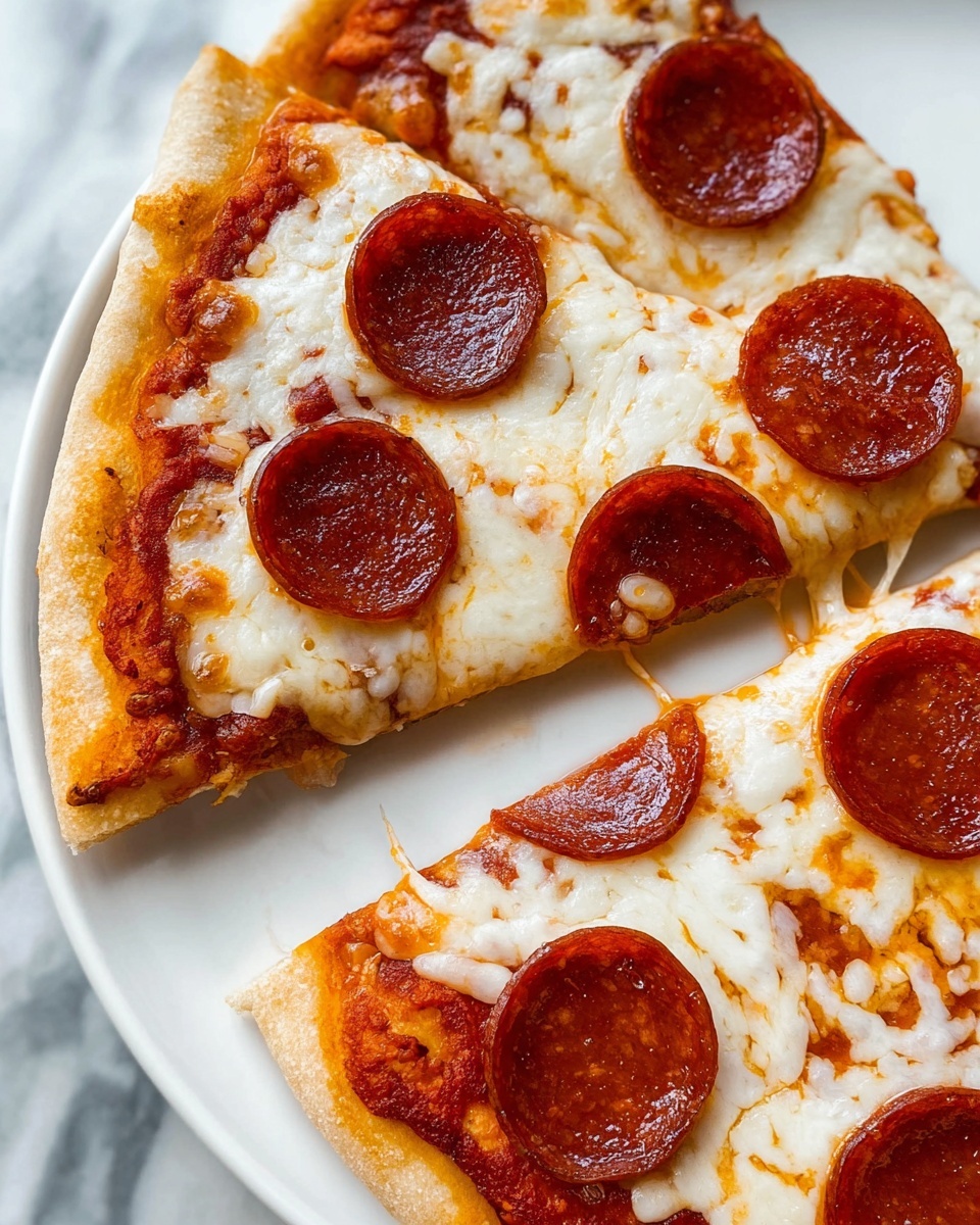 Pepperoni Naan Pizza Recipe - Recipe Image