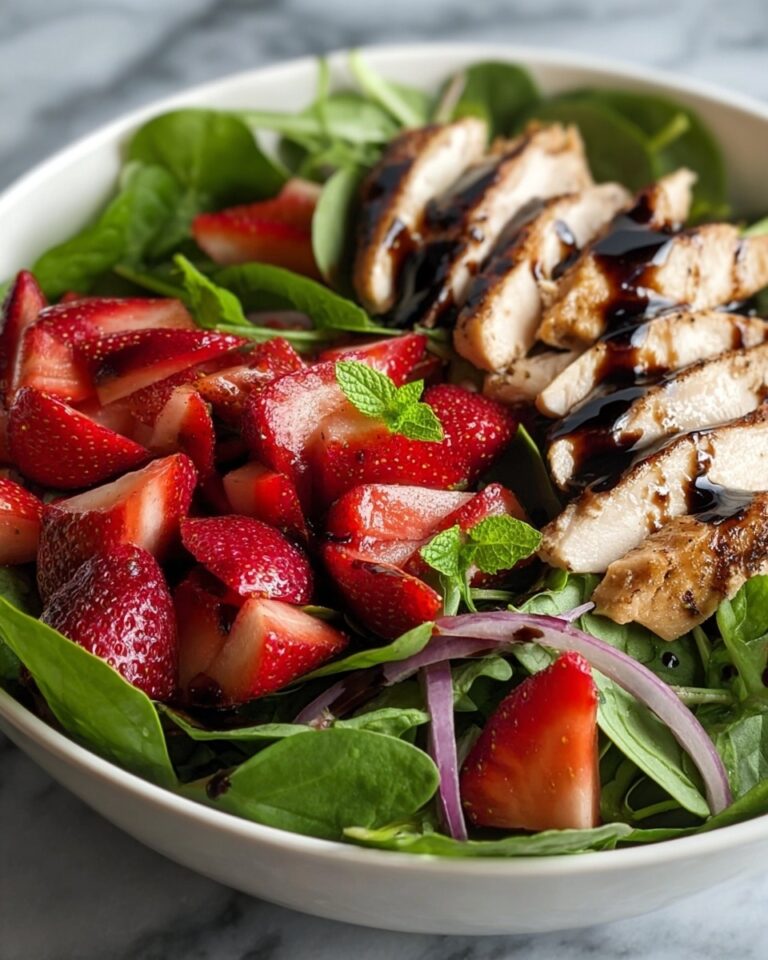 Strawberry Chicken Salad with Balsamic Dressing Recipe