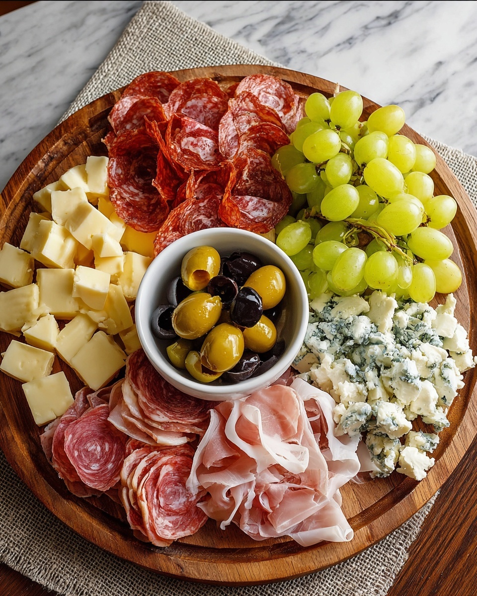 Grinch Charcuterie Board Recipe - Recipe Image