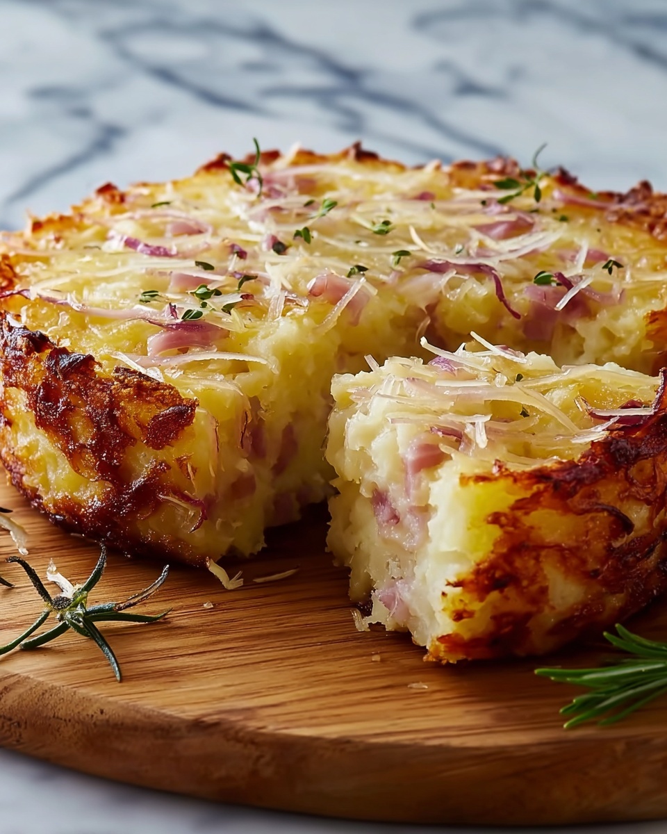 Stuffed Mashed Potato Nests Recipe - Recipe Image