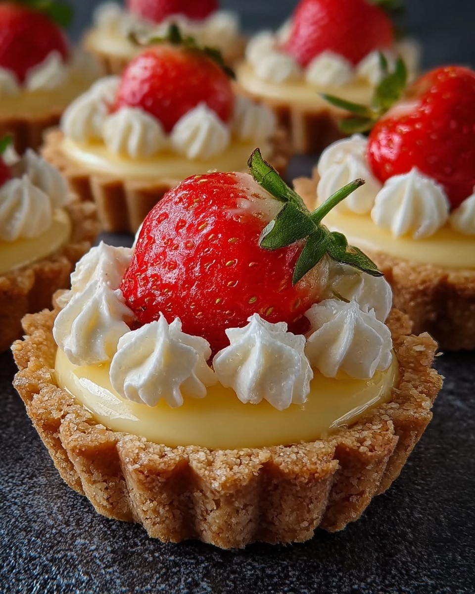 Brazilian Strawberry Tartlets Recipe - Recipe Image