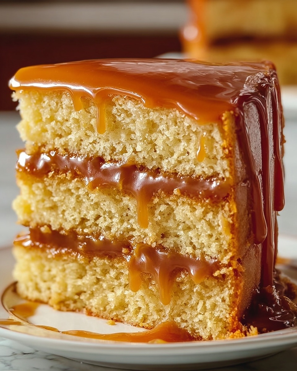 Classic Southern Caramel Cake Recipe - Recipe Image