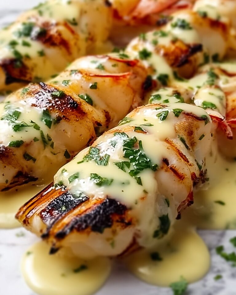 Creamy Garlic Butter Lobster Tails Recipe