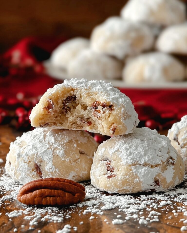 Old-Fashioned Snowball Cookies Recipe