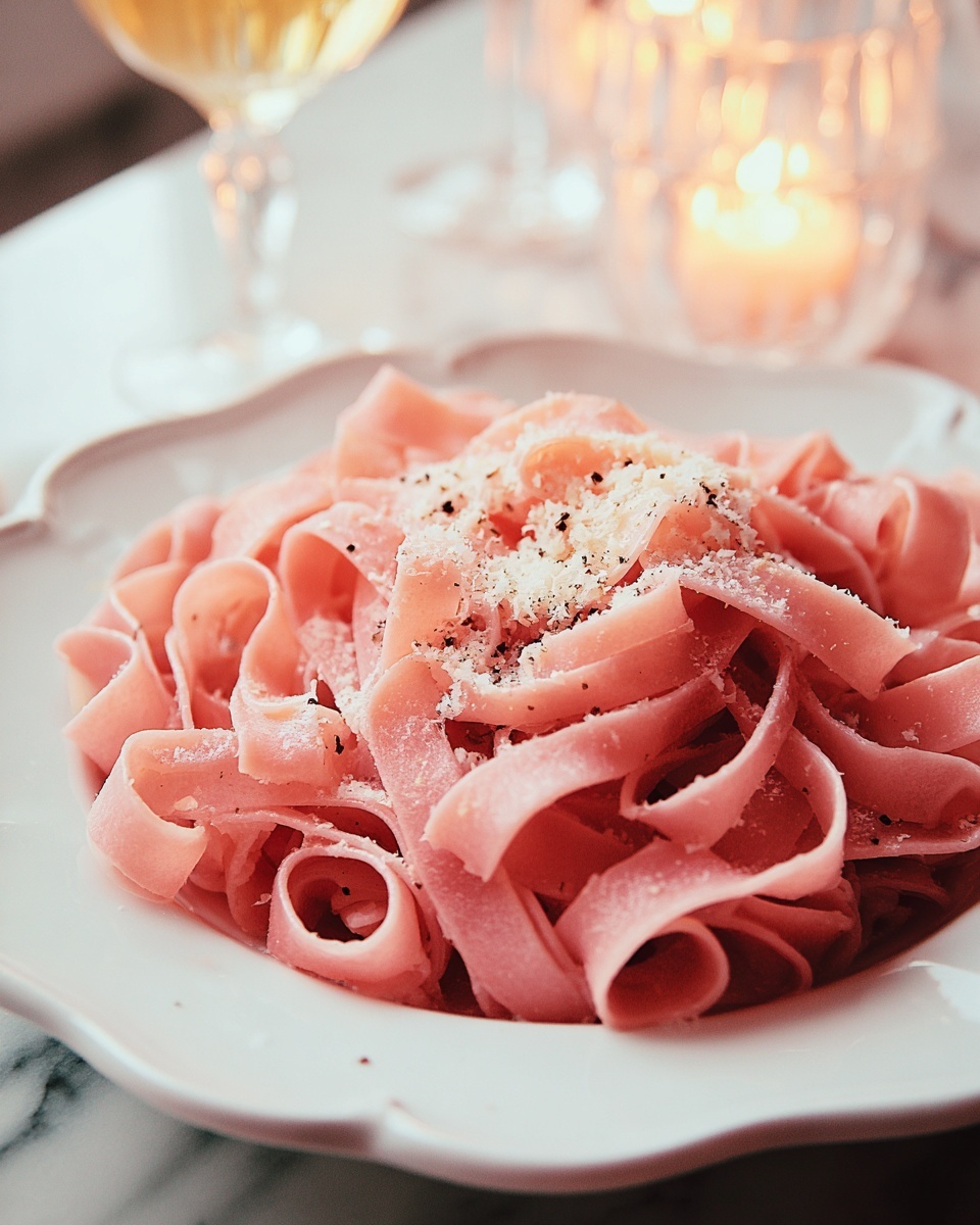 Perfectly Pink Pasta Recipe - Recipe Image