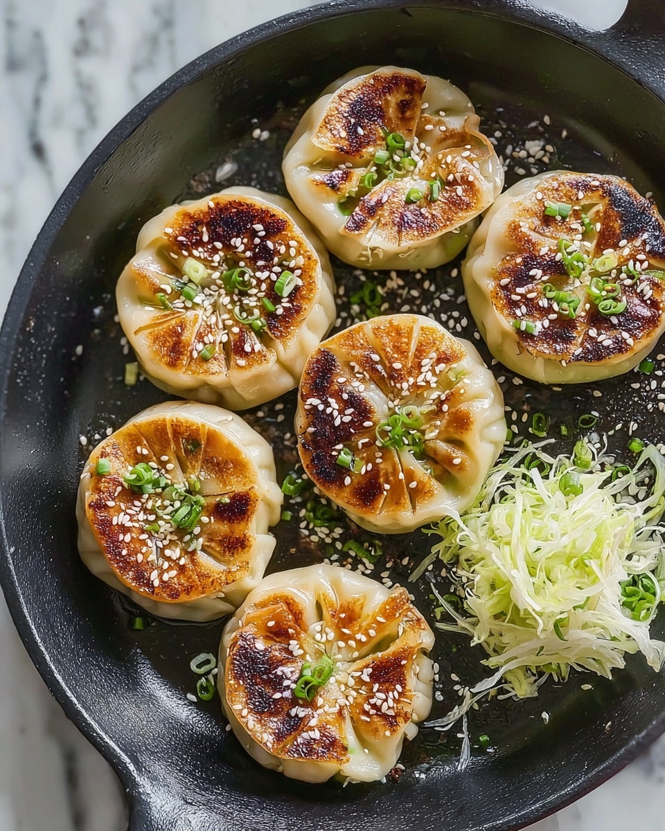 Vegan Pan-Fried Buns Recipe - Recipe Image