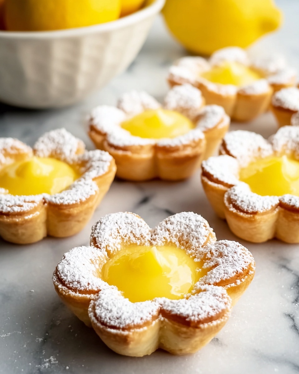 Lemon Curd Tartlets Recipe - Recipe Image
