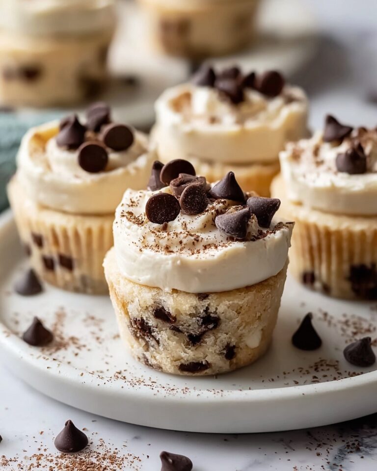High Protein Yogurt Cookie Dough Cups Recipe