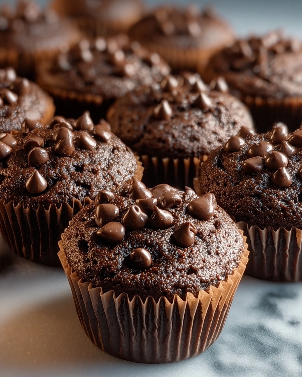Double Chocolate Muffins Recipe - Recipe Image