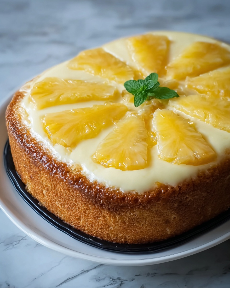 Pineapple Cream Cheese Pound Cake Recipe - Recipe Image