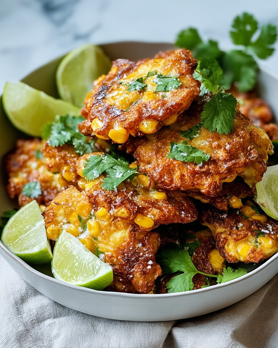Mexican Street Corn Fritters Recipe - Recipe Image