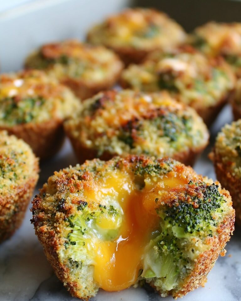 Baked Broccoli Cheese Balls Recipe