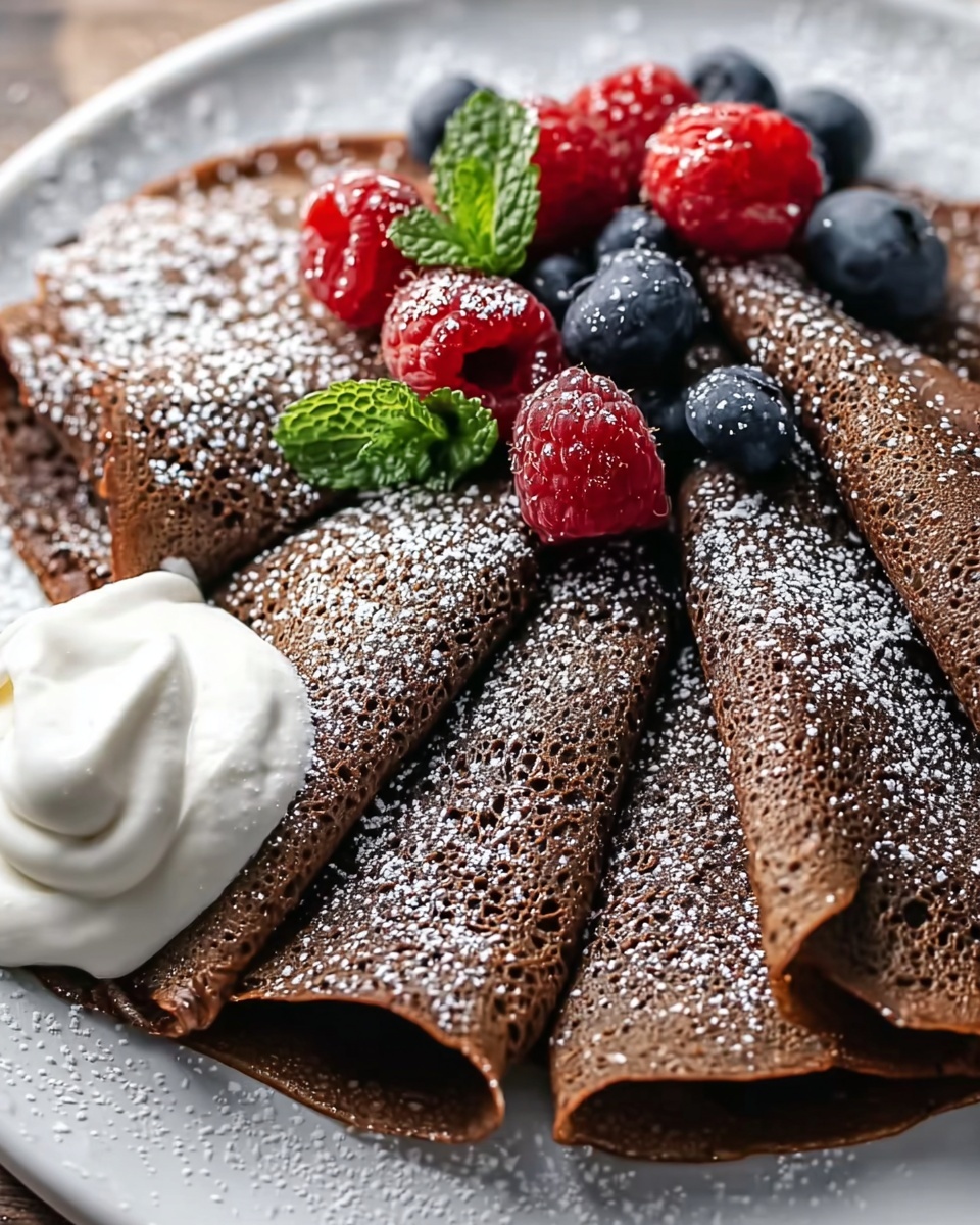 Best Chocolate Crepes Recipe - Recipe Image