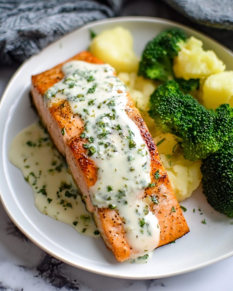 Creamy Garlic Butter Salmon Recipe