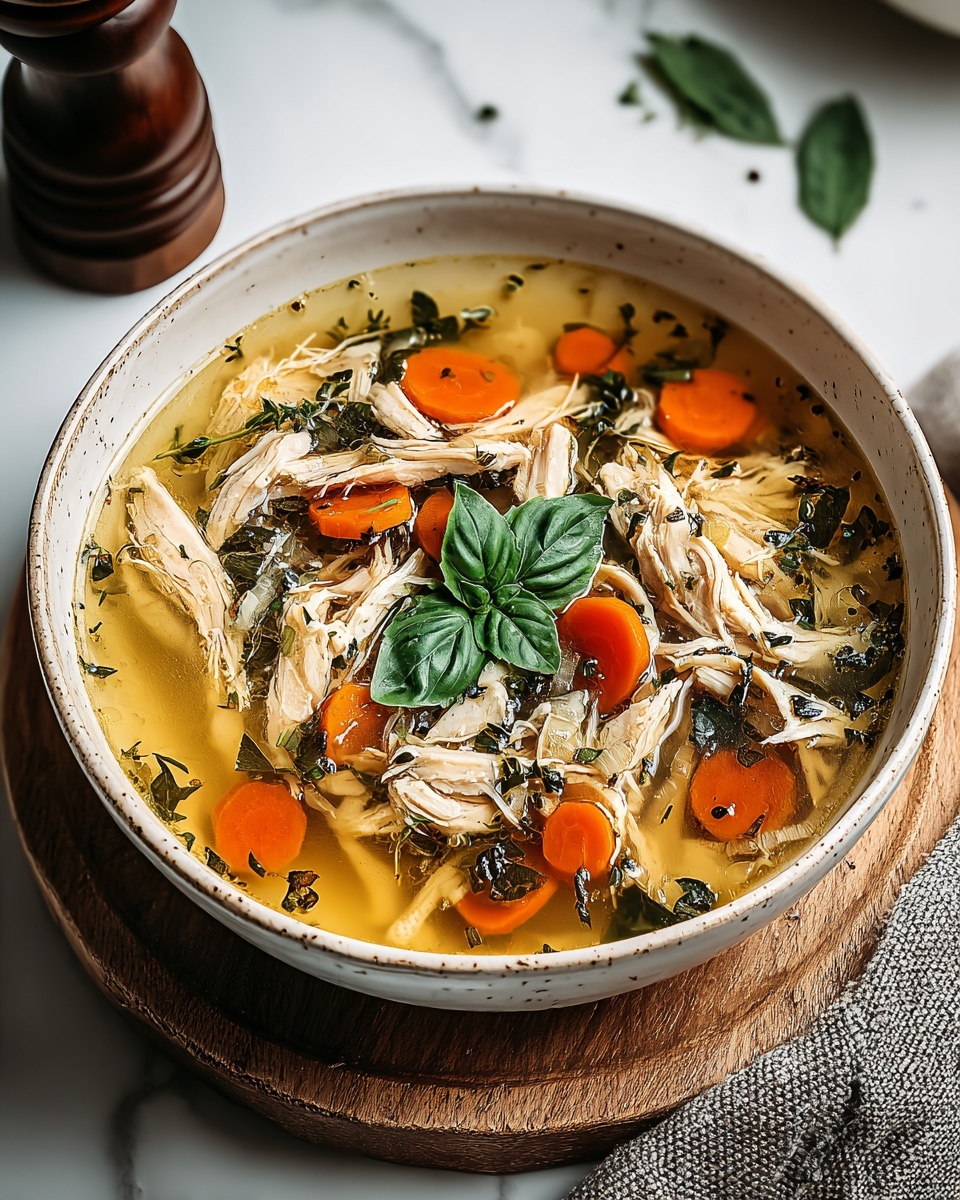 The Best Chicken Soup Ever: A Classic and Creamy Homemade Recipe - Recipe Image
