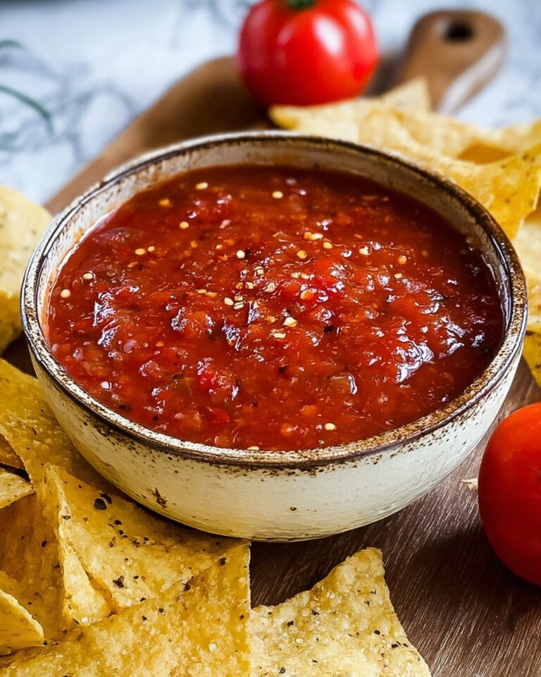 Salsa Roja – Mexican Red Table Sauce Recipe