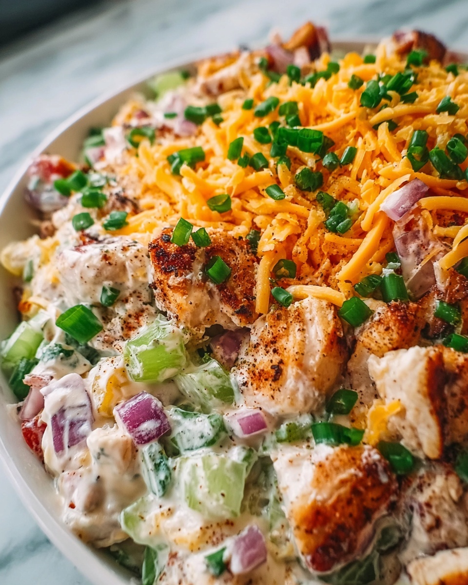 Crunchy Spicy Chicken Salad Recipe - Recipe Image