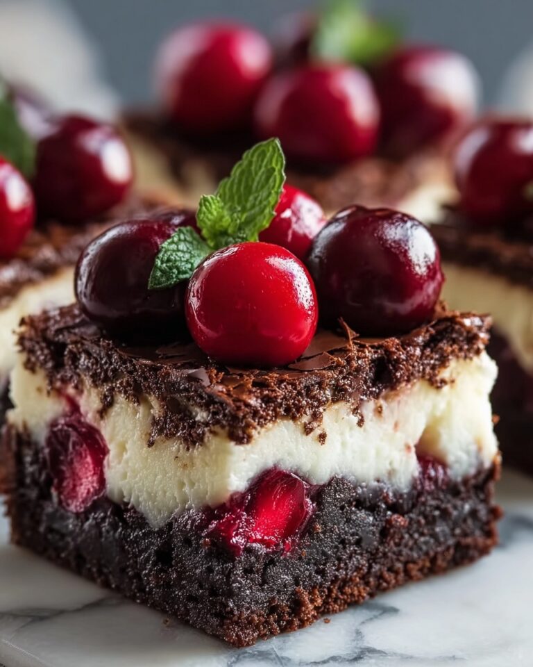 Cherry Cheesecake Brownies Recipe