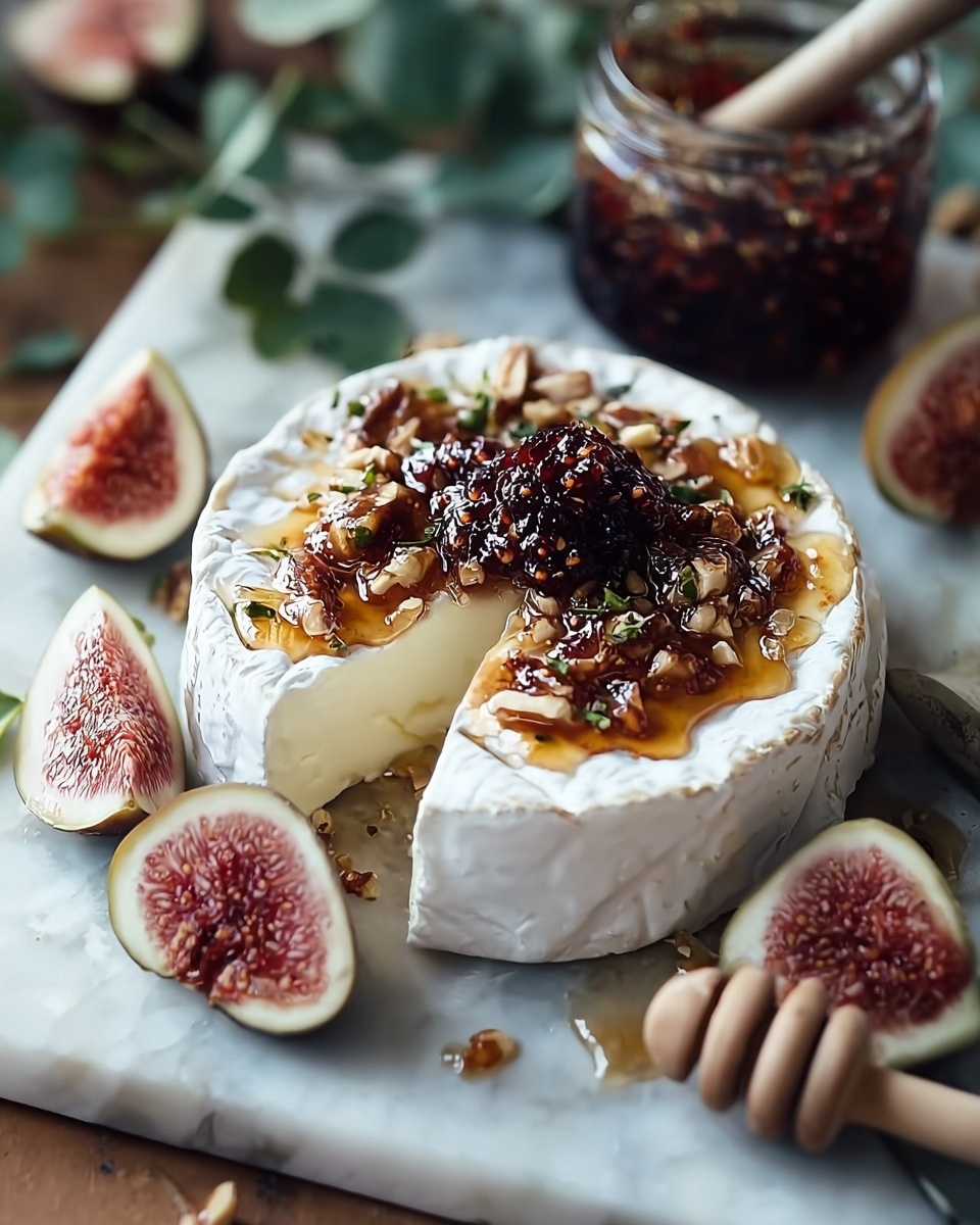 Boursin Cheese with Fig Jam and Pistachios: An Elegant Appetizer Recipe - Recipe Image