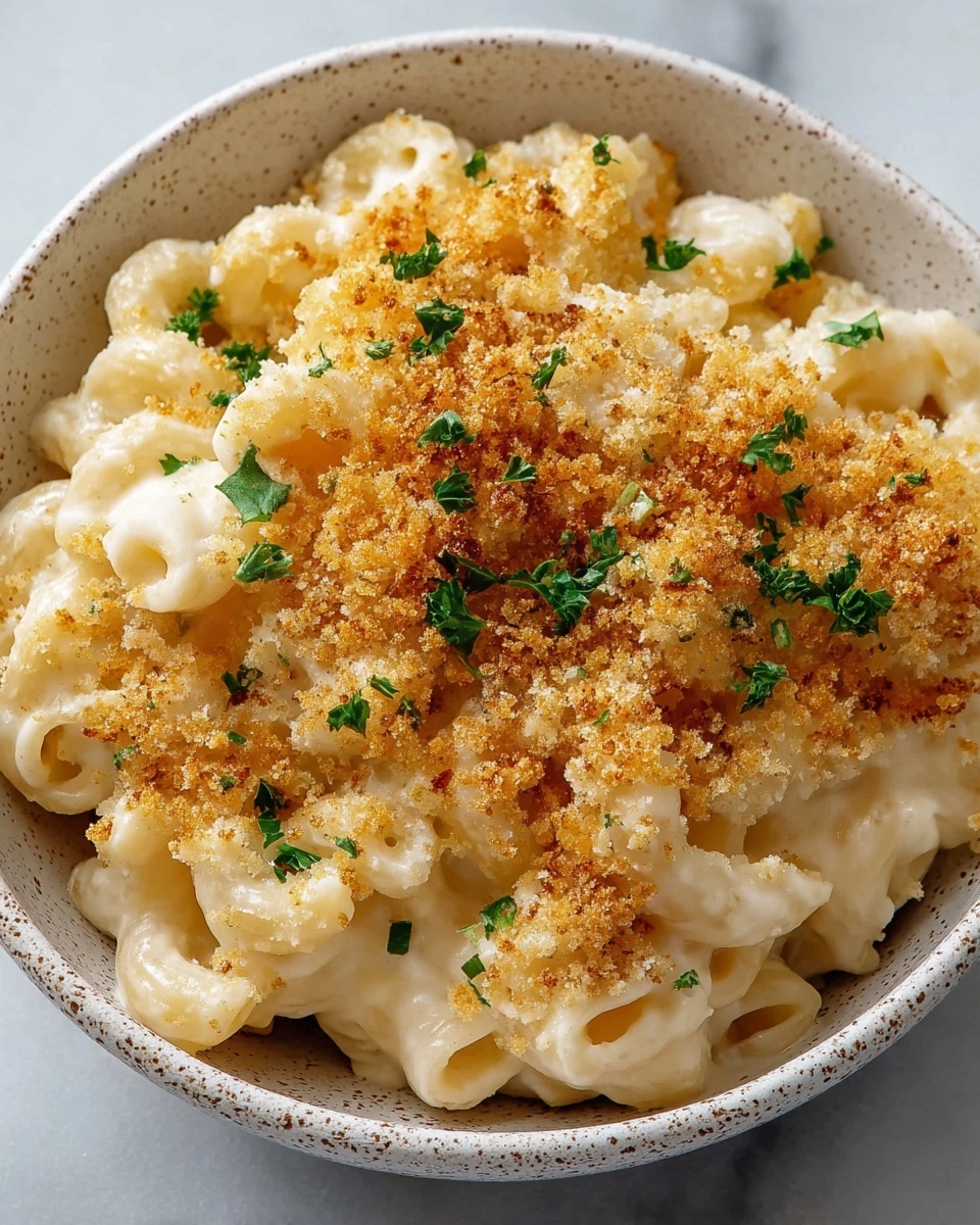 Garlic Parmesan Mac and Cheese Recipe - Recipe Image
