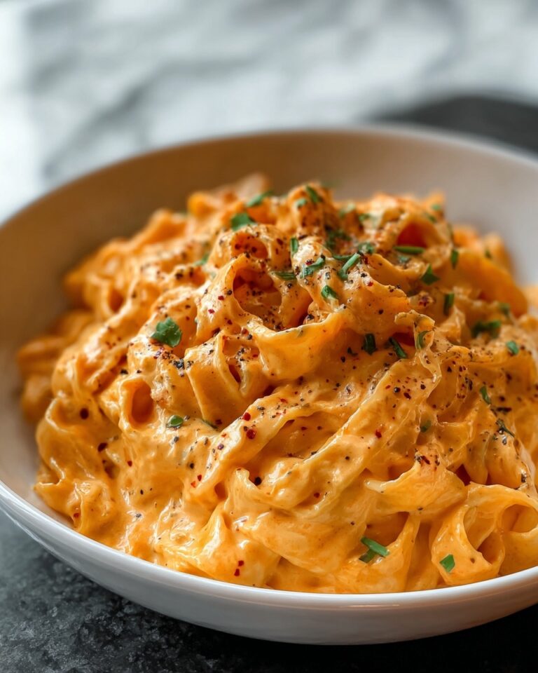 Creamy Red Pepper Alfredo Sauce Recipe