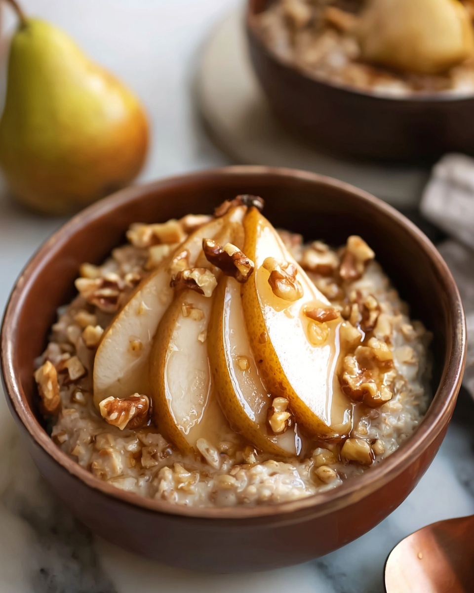 Caramelized Pear Oatmeal Bowls Recipe - Recipe Image