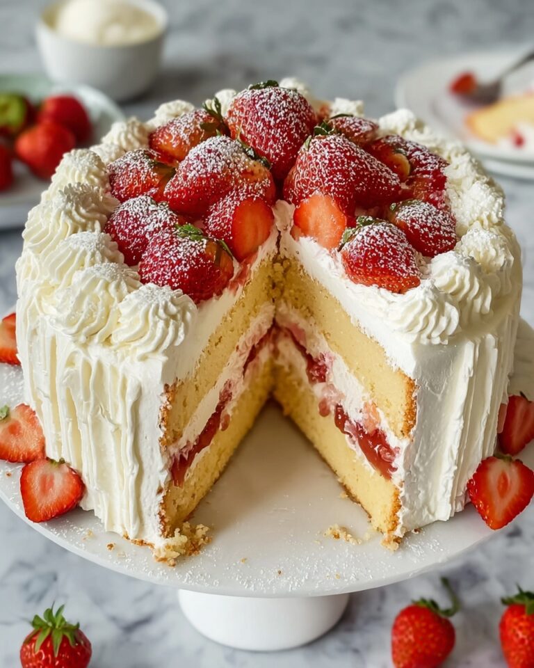 Strawberry Angel Cake Recipe