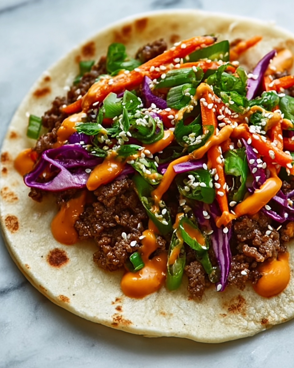 Korean Beef Tacos Recipe - Recipe Image
