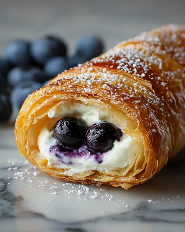 Blueberry Cream Cheese Egg Rolls Recipe