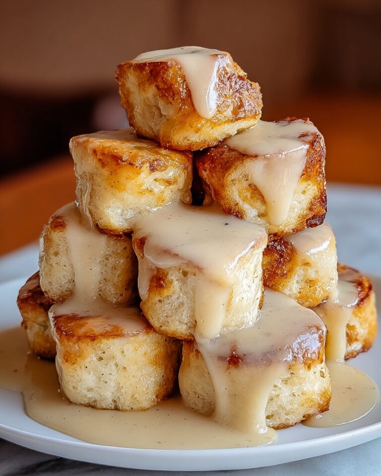 Cinnamon Roll French Toast Bites Recipe