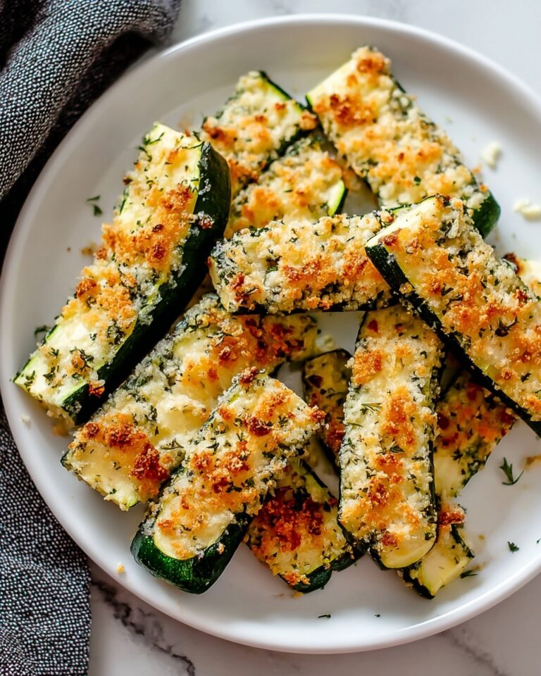 Low-Calorie Air Fryer Zucchini Parmesan Recipe