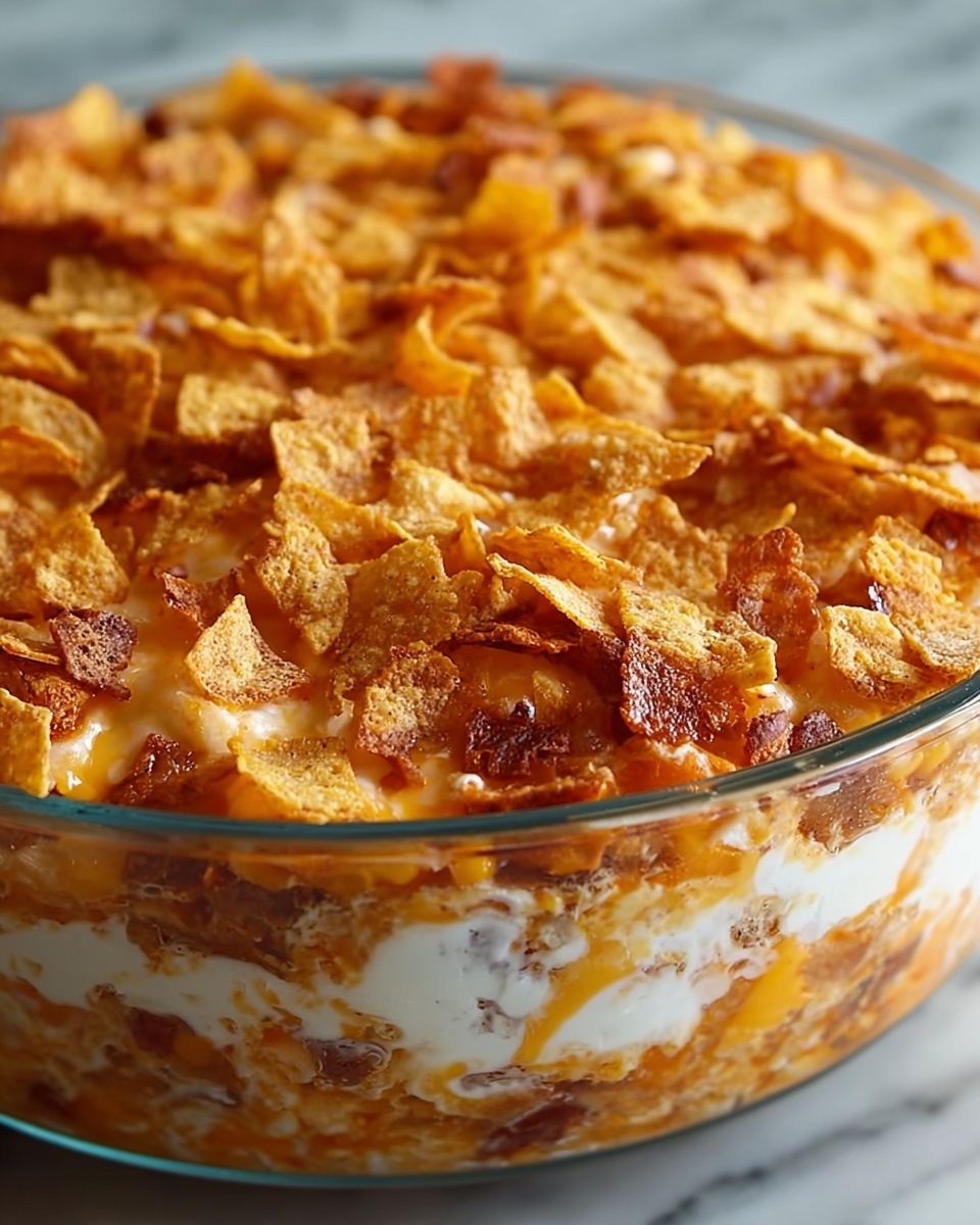 Dorito Chicken and Cheese Casserole Recipe - Recipe Image