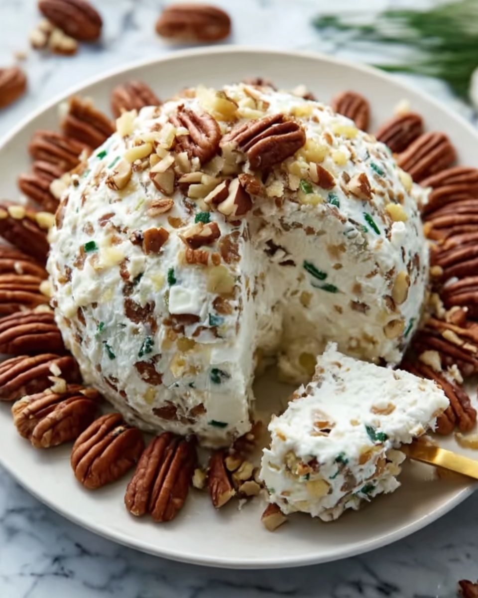 Pineapple Pecan Cheese Ball Recipe - Recipe Image