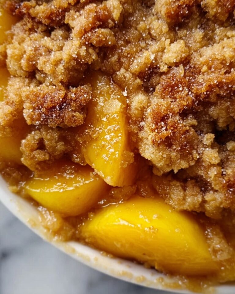 Last Minute Peach Cobbler Recipe